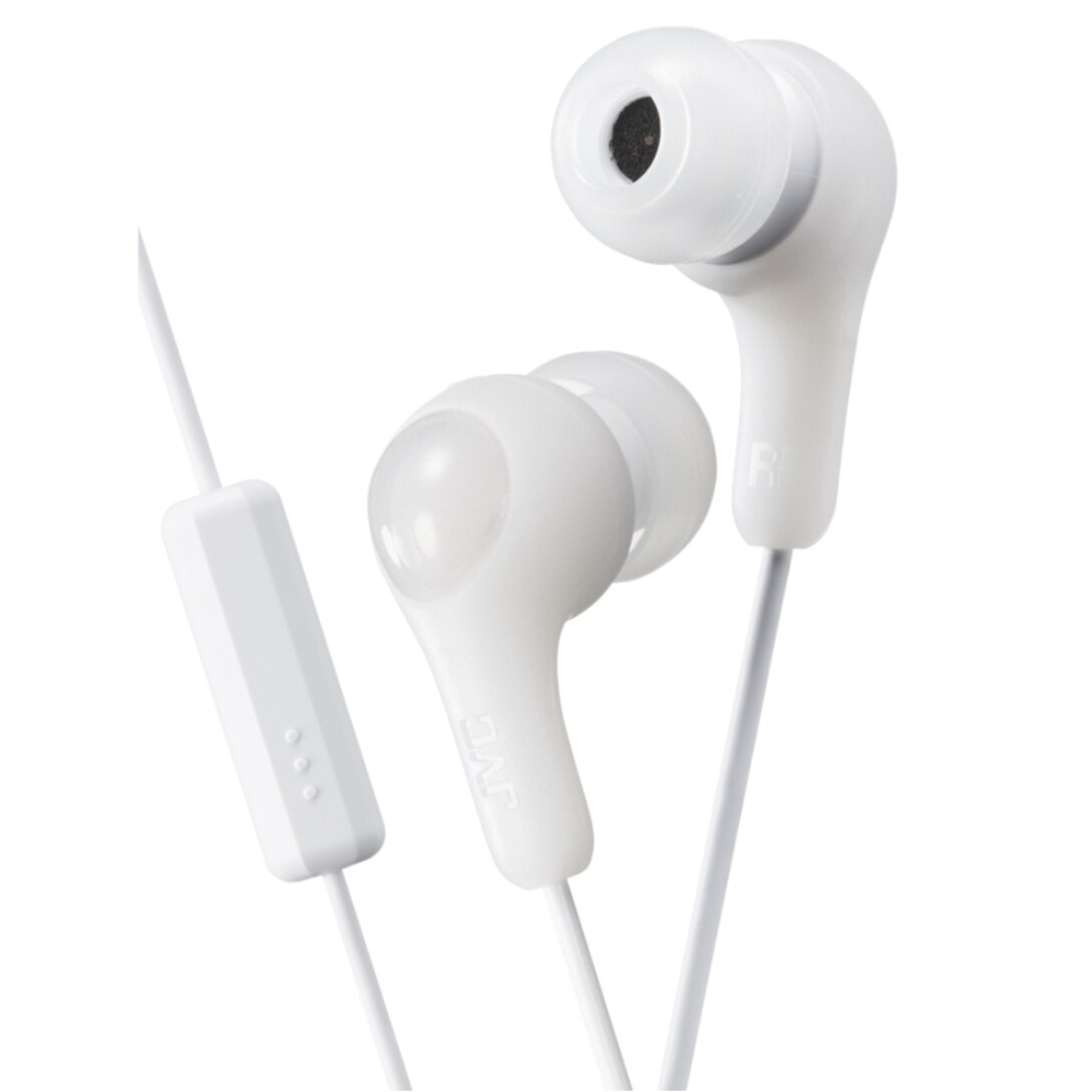 JVC Wired GUMY Plus in Ear Headphones- White