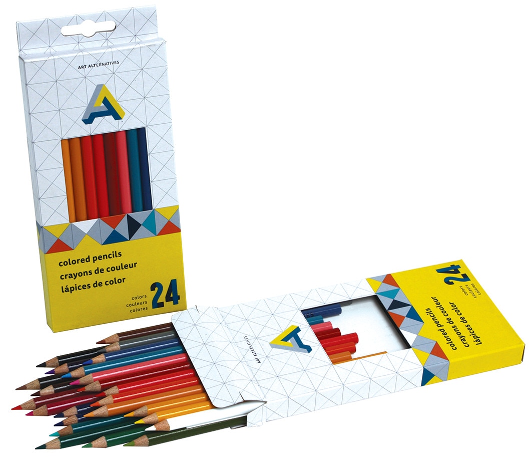Art Alternatives Colored Pencil Set, 24-Colors