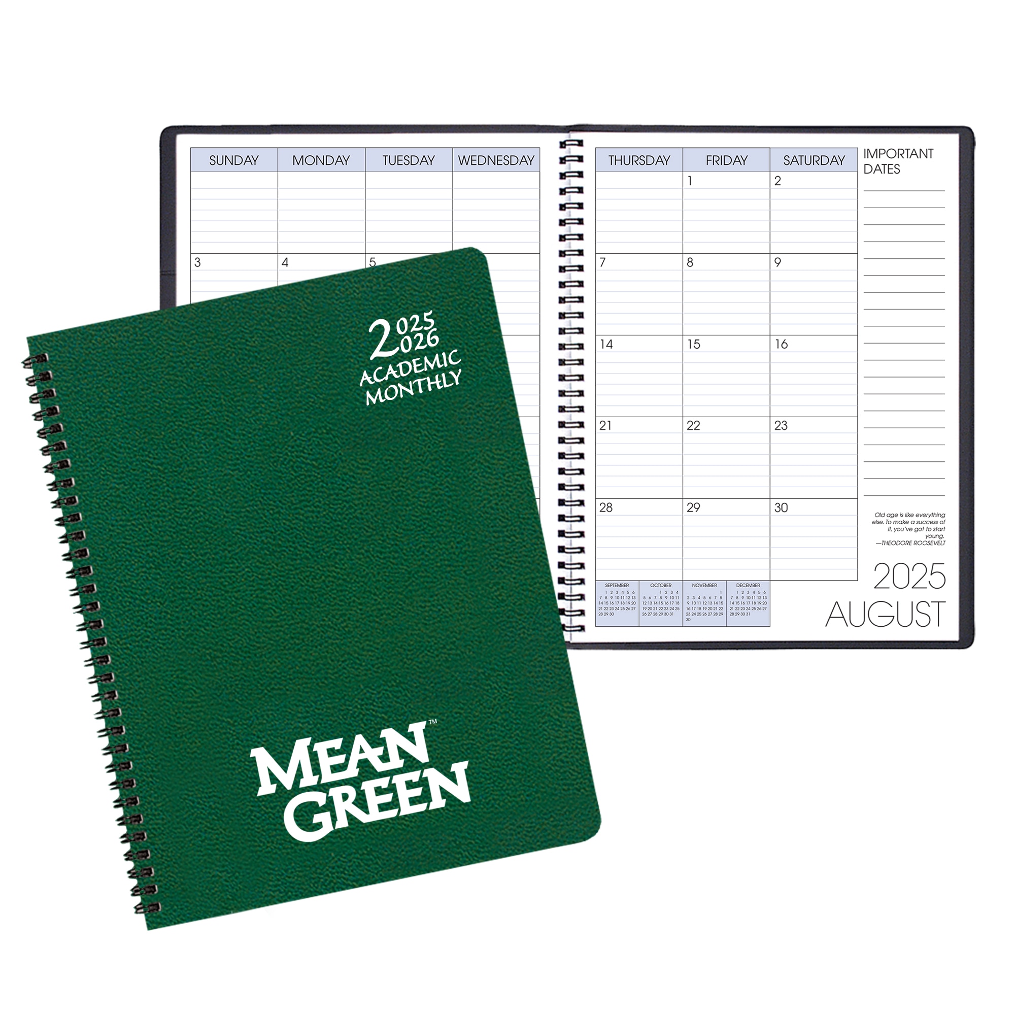 Payne 25-26 Imprinted Academic Monthly Planner 8.5"x11"