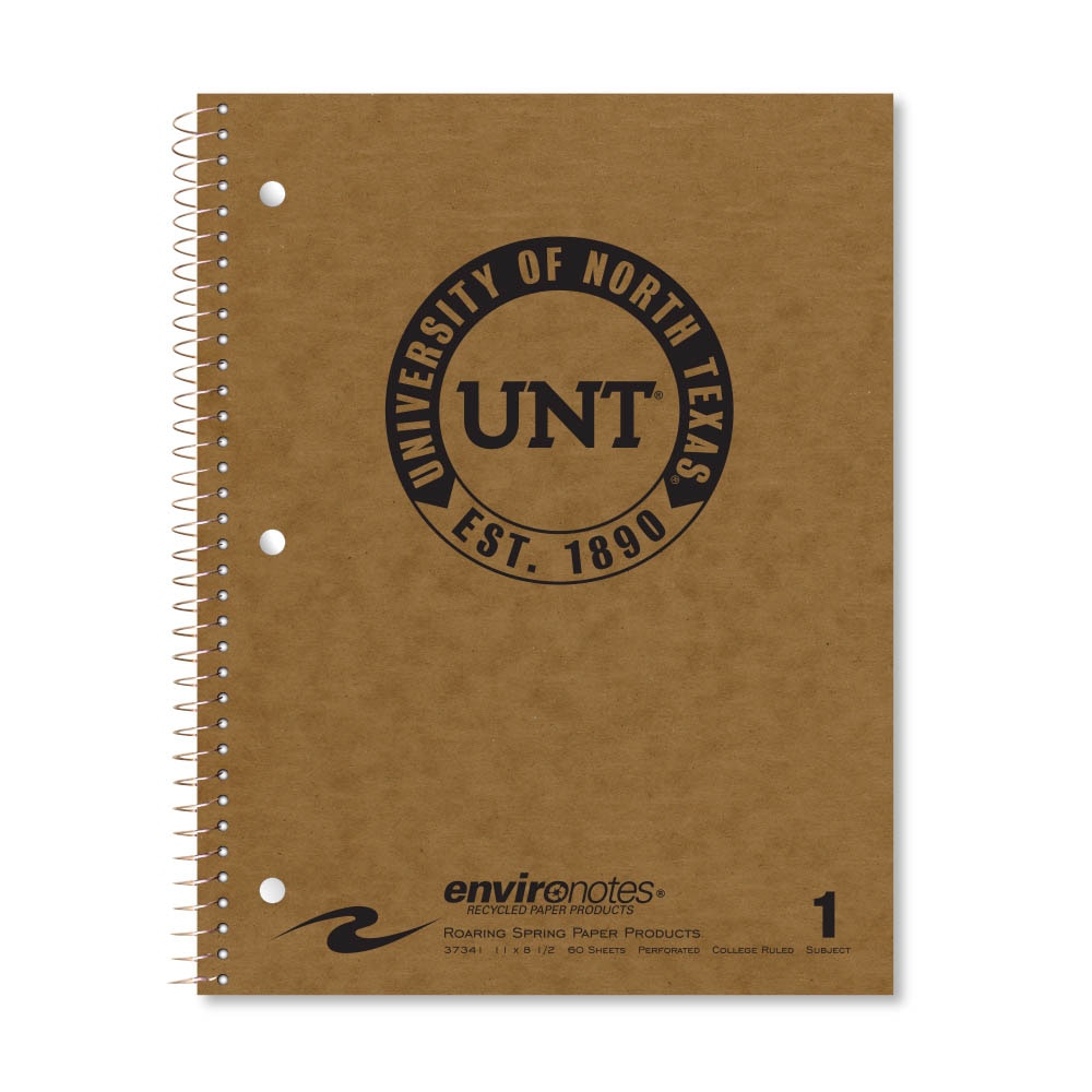 Premium 1 Subject Recycled Notebook, Classic