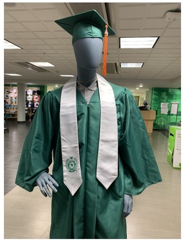 UNT White Honors Stole