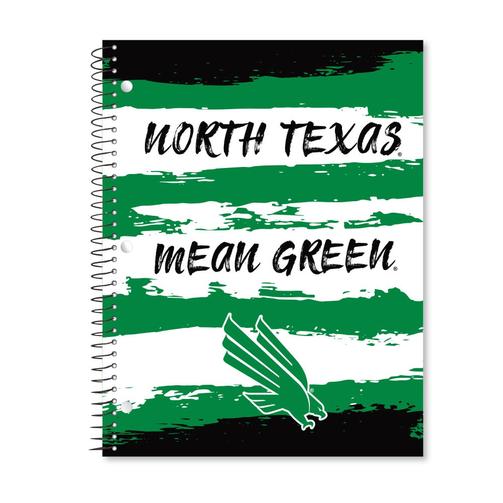 Digi Paint Strokes 1 Subject 11"x8.5" 70 Count College Ruled Spiral Notebook