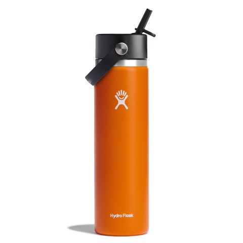 Hydro Flask 24oz Wide Mouth With Flex Straw Cap Mesa