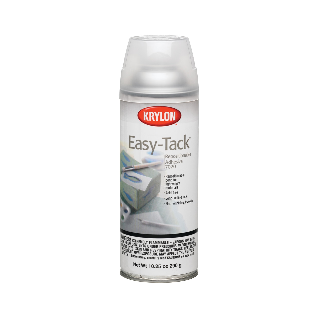 Krylon Easy-Tack Repositionable Adhesive, 10.25 oz.