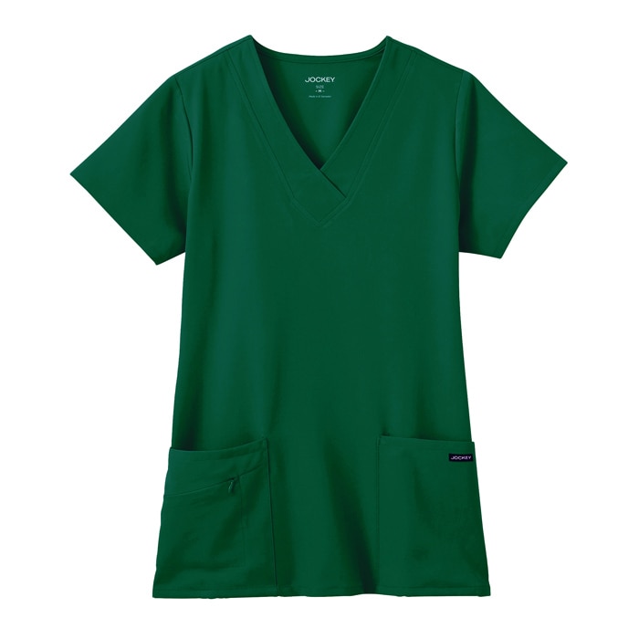 Ladies Vneck Scrub Top + Suny Adirondack Nursing 1961 Patch