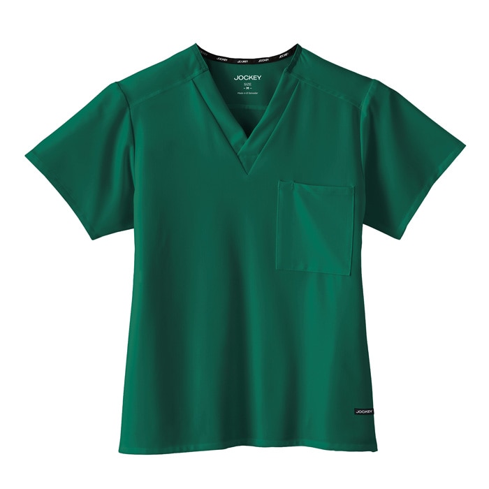 Unisex 4 Pocket Scrub Top + Suny Nursing 1961 Patch
