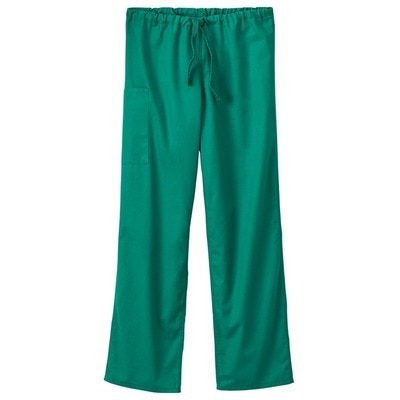 Unisex Full Drawstring Elastic Back Scrub Pant