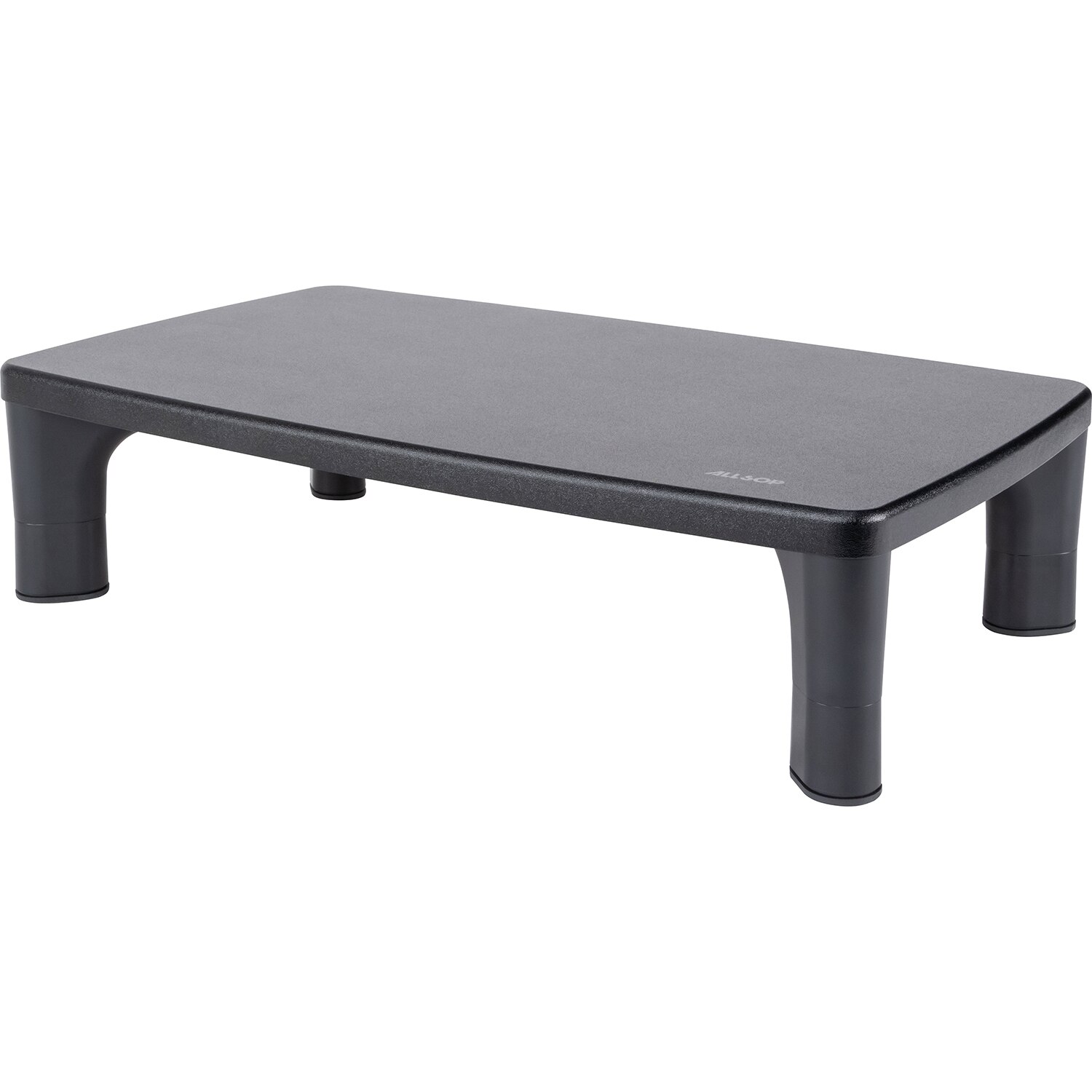 Allsop Hi-Lo Adjustable Monitor Stand 15.8x9.5x2.8in Box Black
