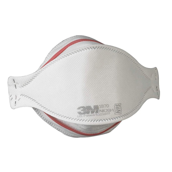 3M AURA Health Care Particulate Respirator and Surgical Mask 1870+, N95