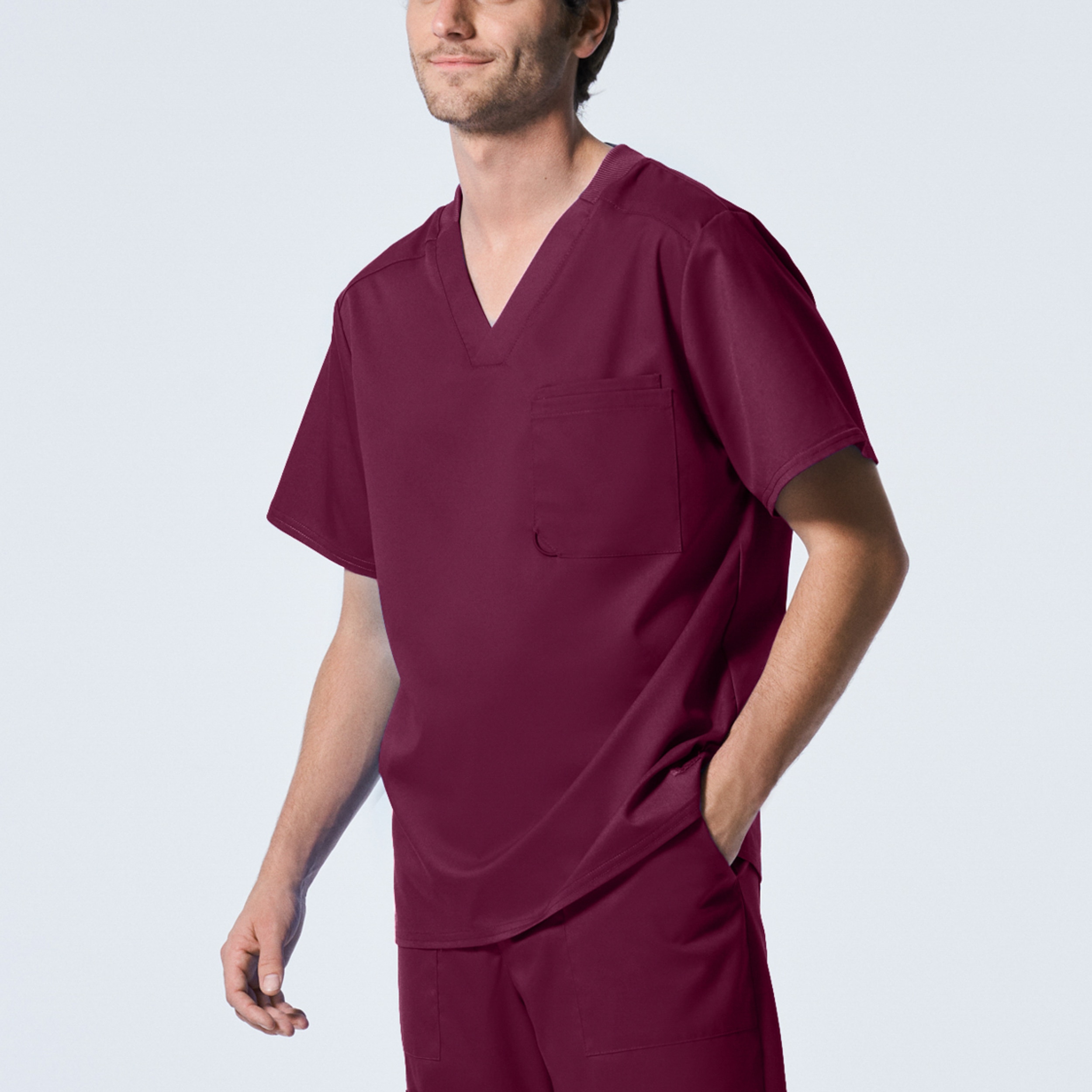 ProFlex Mens 2-Pocket V-Neck Scrub Top (LT108)