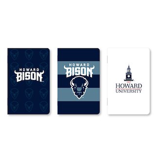 Set of 3 School Spirit Pocket Sized Mini Notebooks