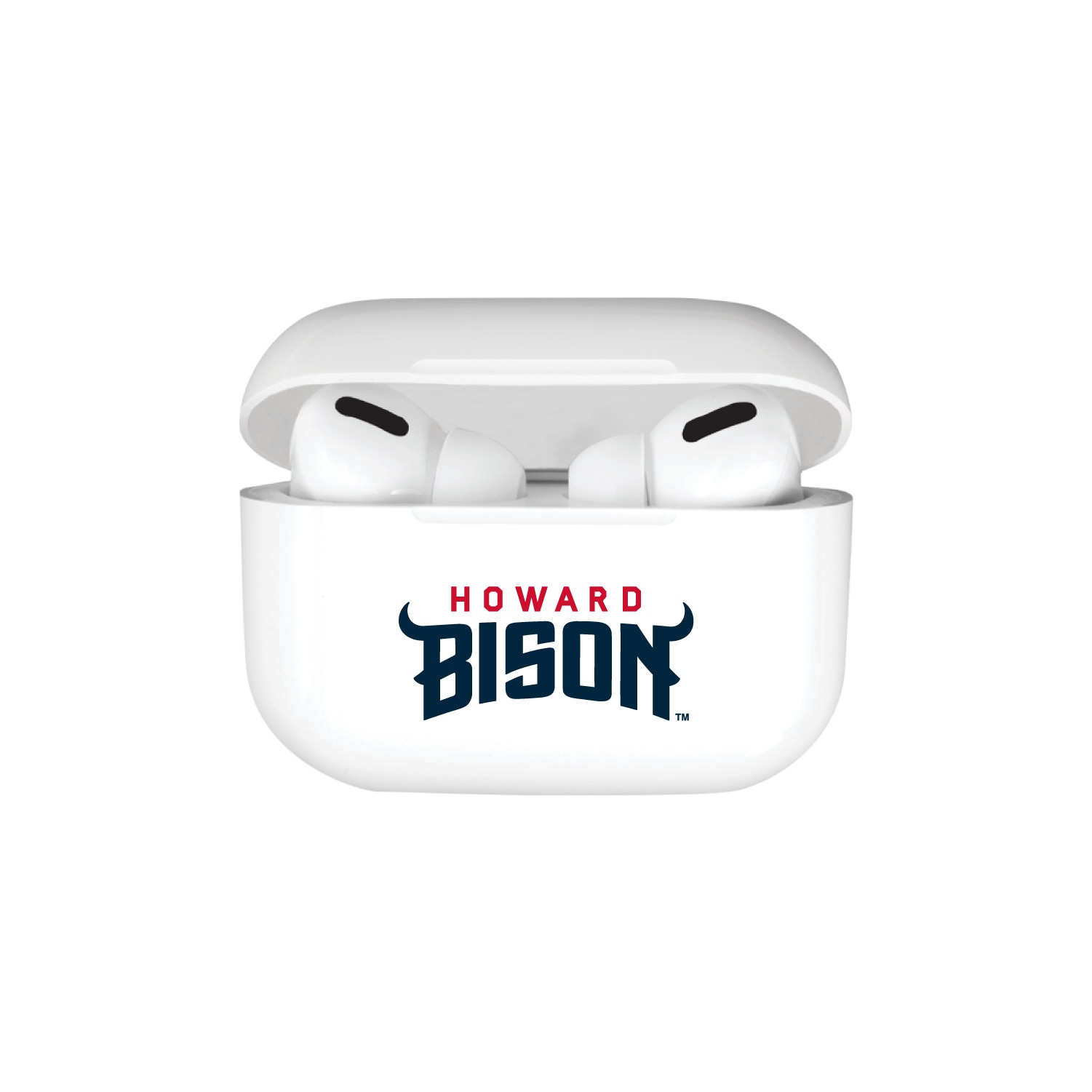 Howard University TPU Airpods Case, Classic