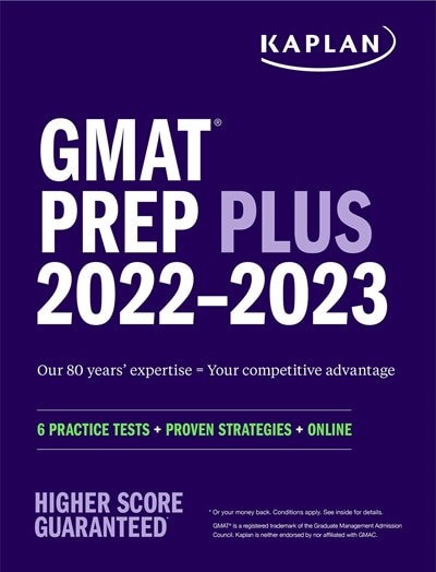 GMAT Prep Plus 2022-2023: 6 Practice Tests + Proven Strategies + Online