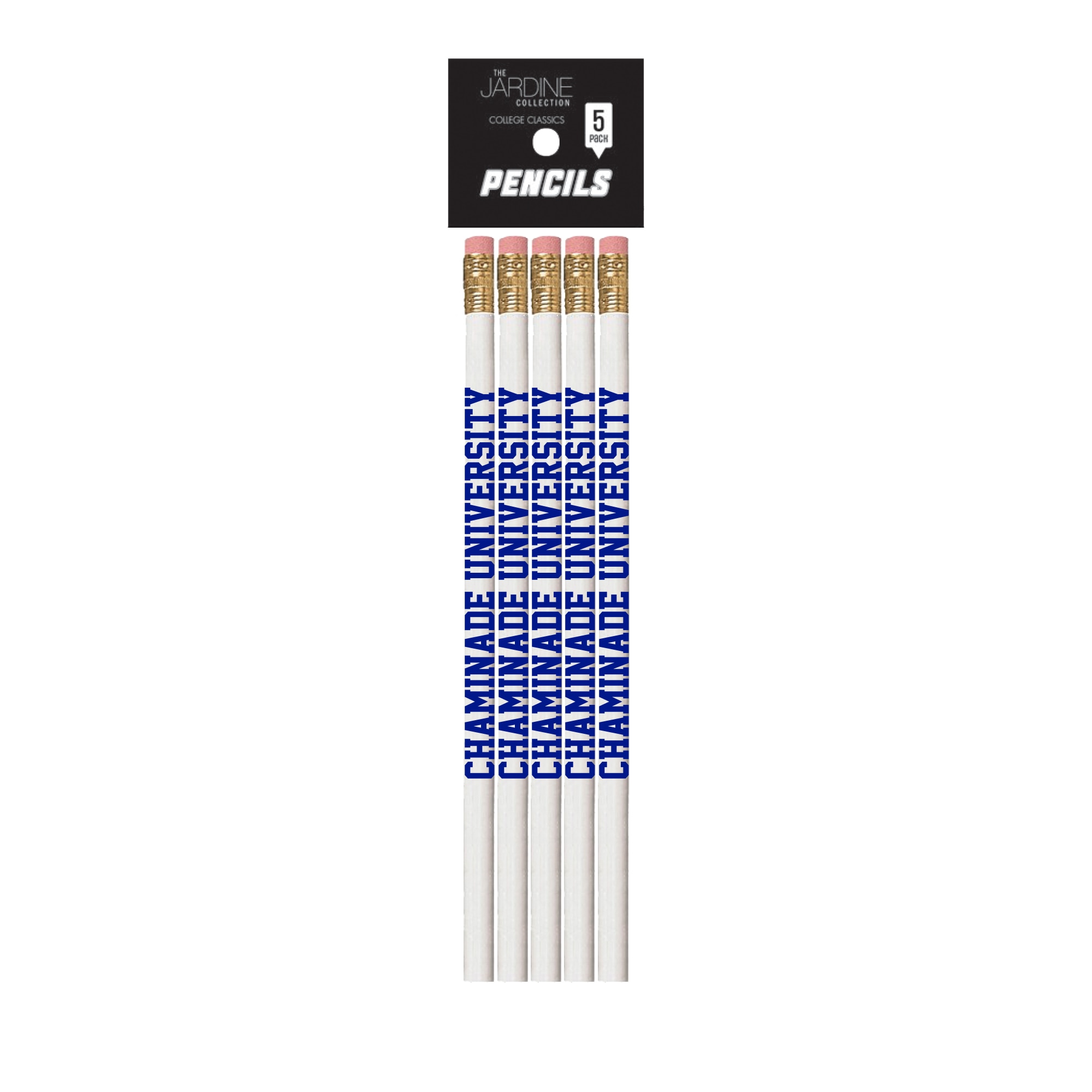 Emblematic Pencil 5pk School Name