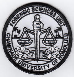 Chaminade Forensic Sci Patch 8105