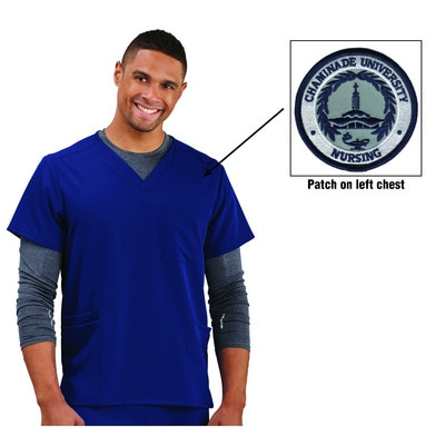 Chaminade University SON Unisex Four Pocket Top with Patch