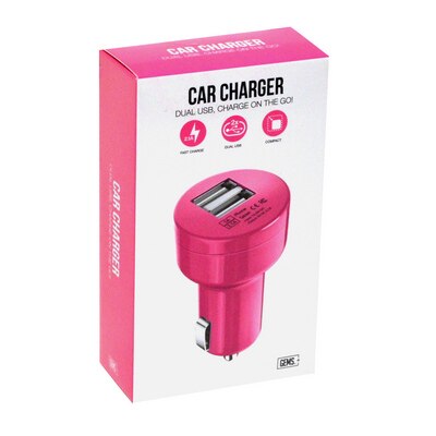 GEMS CAR CHARGER PINK