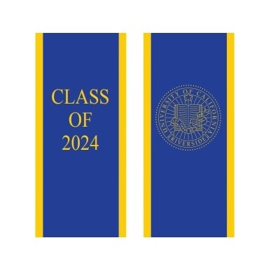 2024 UCR Velvet Royal Blue Sash