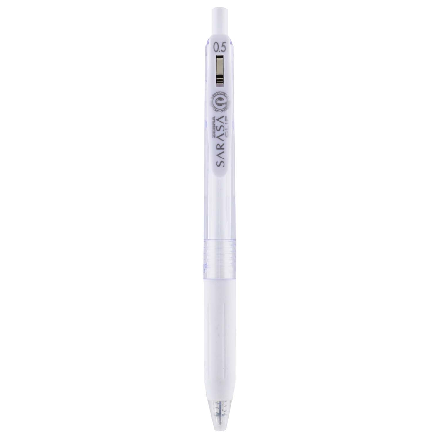 Zebra Sarasa Clip Gel Retractable Pen 0.5mm Milk White