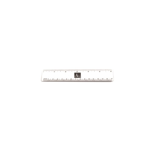 6" Transparent Ruler