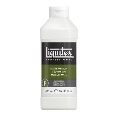 Liquitex Matte Fluid Medium, Pint