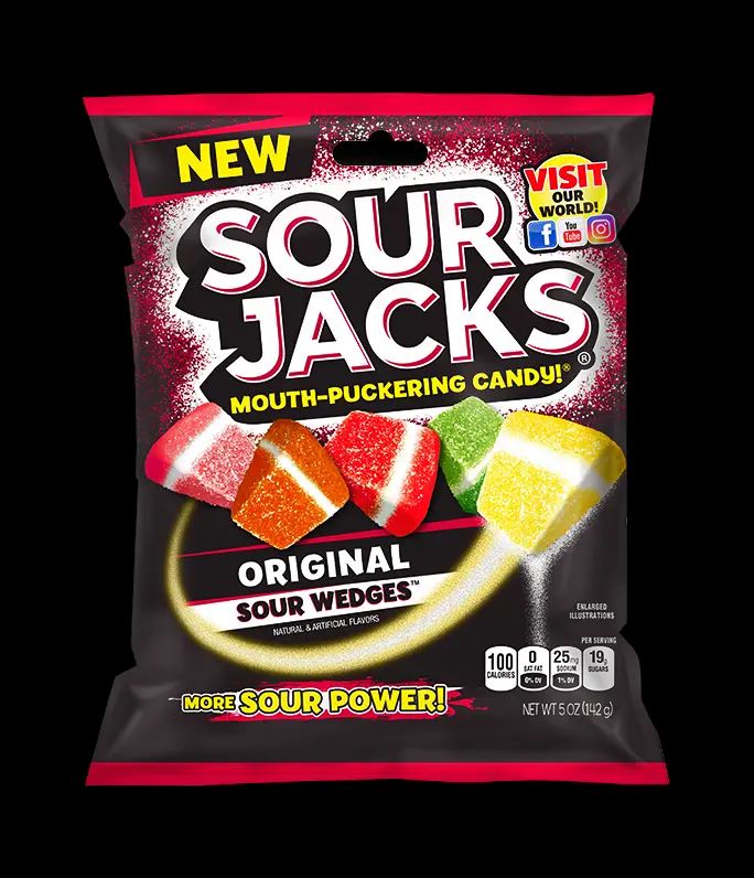 Sour Jacks Original Sour Wedges 5oz