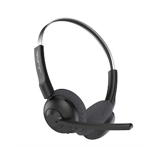 JLab GO Work Pop Wireless On-Ear Headset- Black