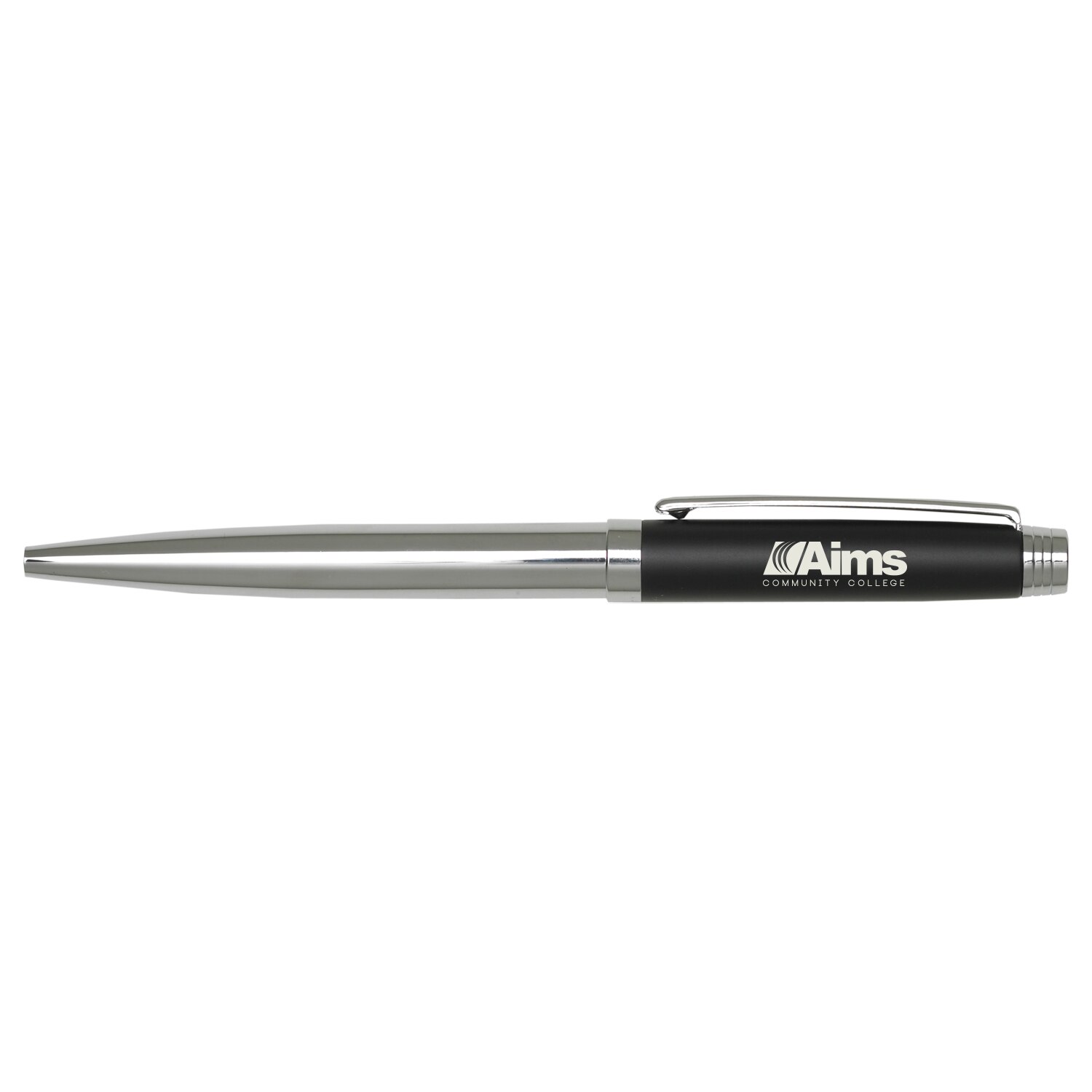 Slim Chrome & Color Ballpoint Pen