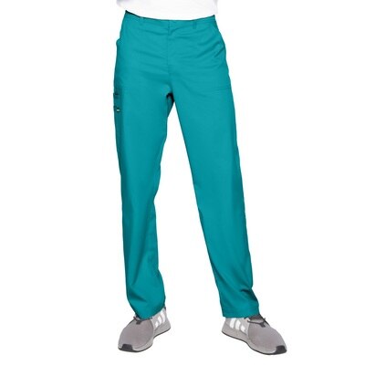 Men's Cargo Drawsting Scrub Bottoms