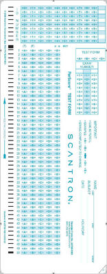 Scantron Form 20788  PAR