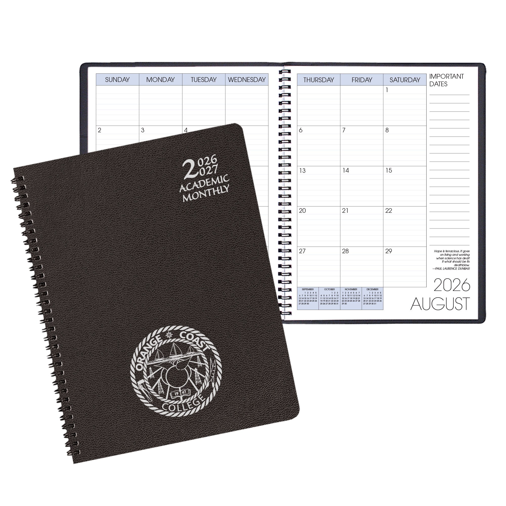Payne '26-'27 Imprinted Academic Monthly Planner