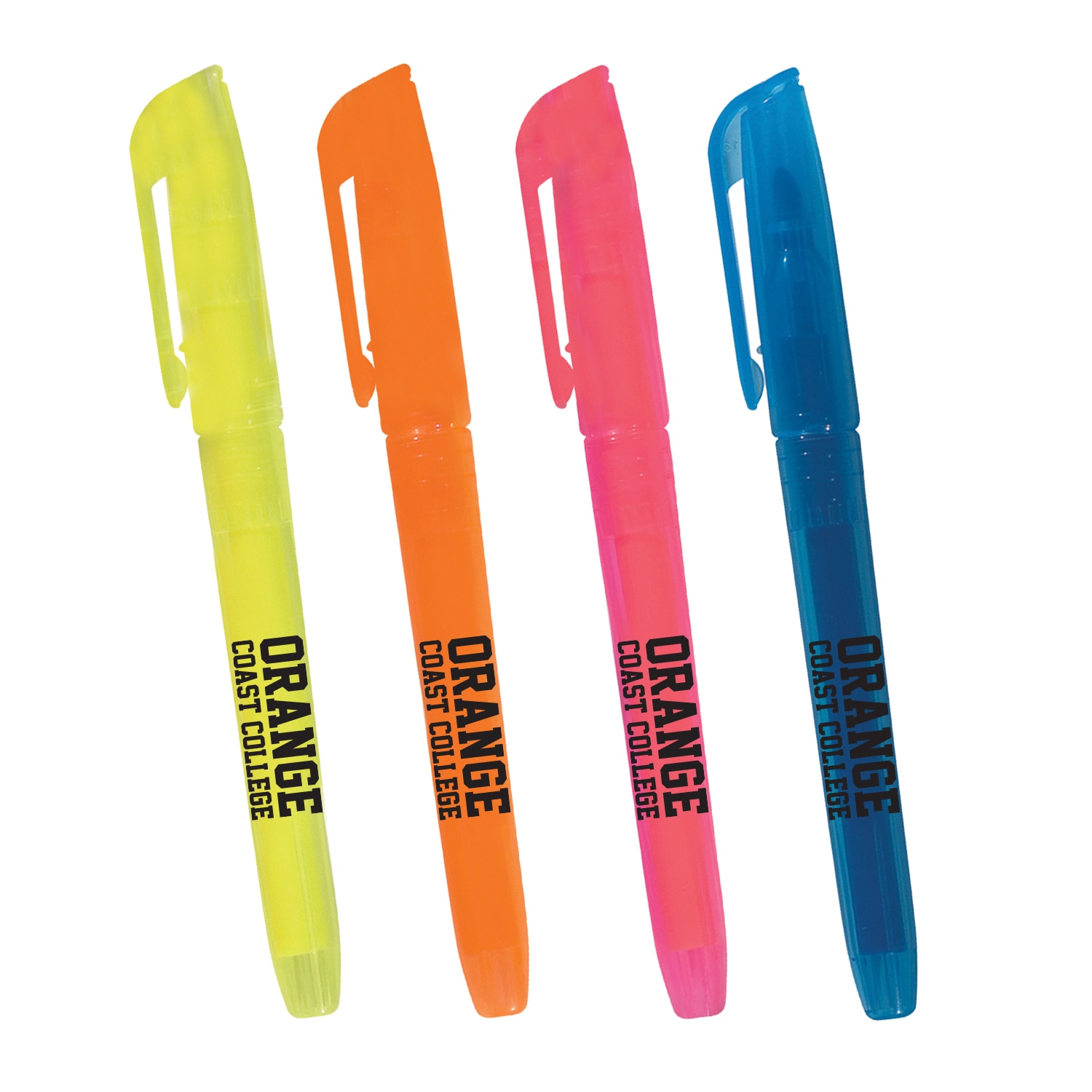 Emblematic Highlighters 4pk Assorted
