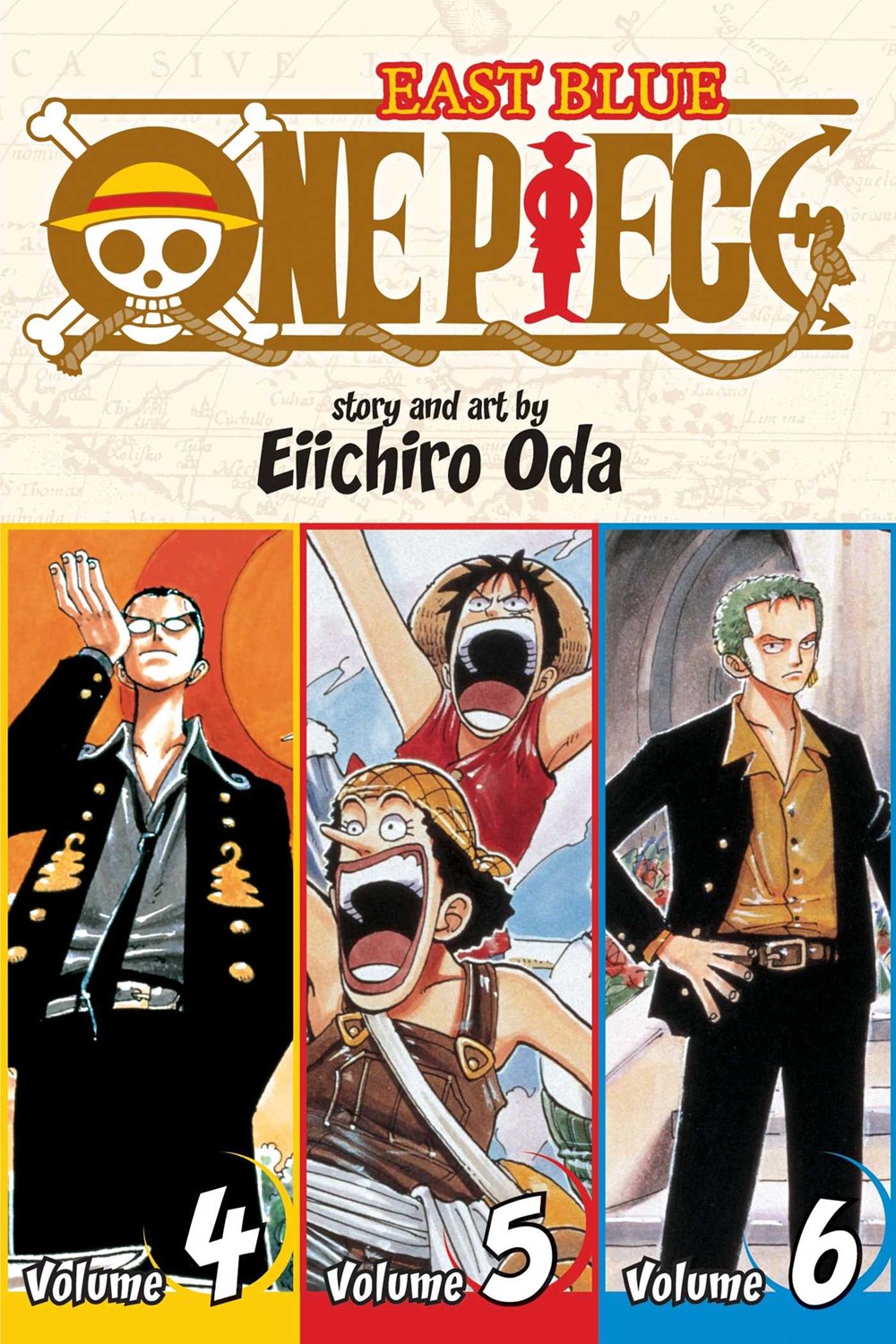 One Piece (Omnibus Edition)  Vol. 2: Includes Vols. 4  5 & 6