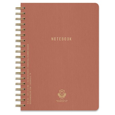 Design Works Terra Cotta Crest Notebook