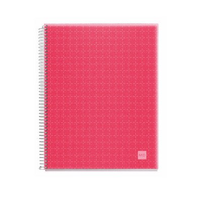 Miquel Rius Candy Code Notebook  4 Subject Red Cover