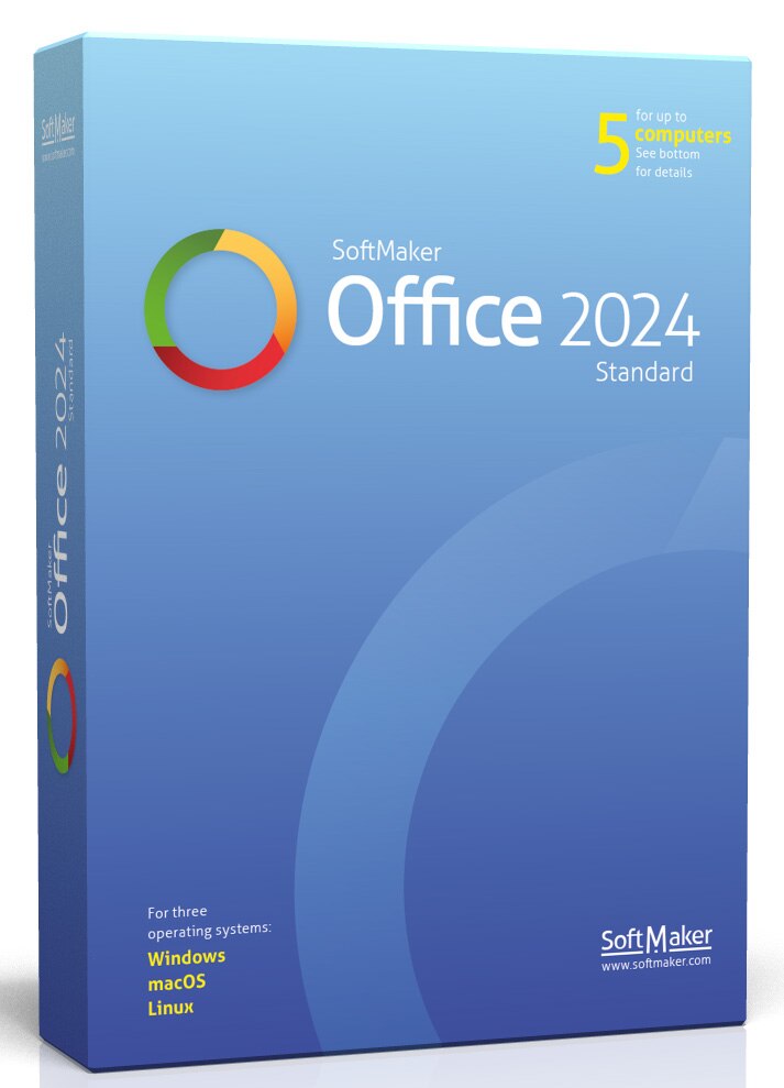 SoftMaker Office Standard 2024 for Mac/Windows - 1 Time Purchase