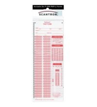 Scantron Form F  289  PAR L  BAG