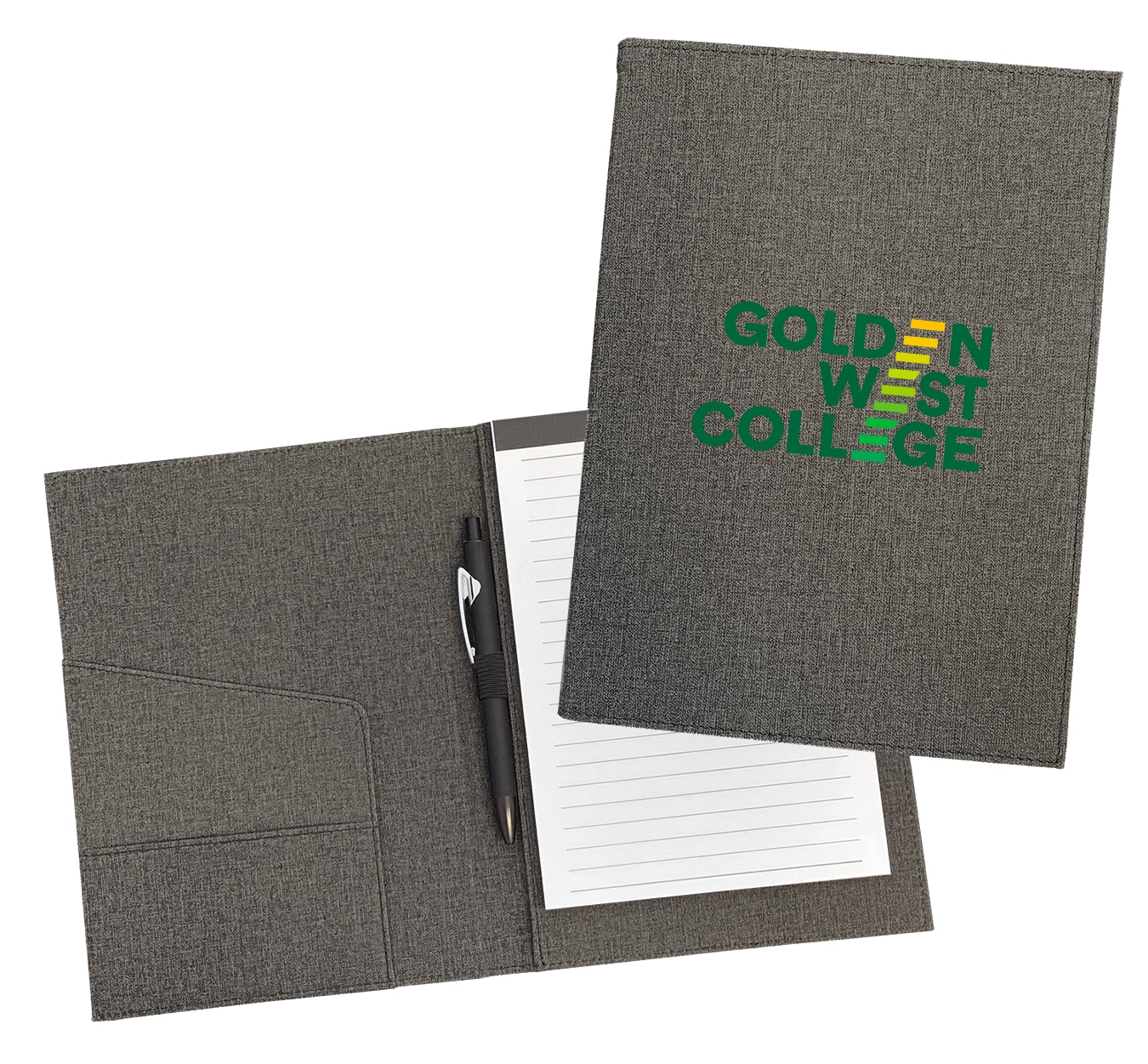 Imprinted Padfolio with Notepad