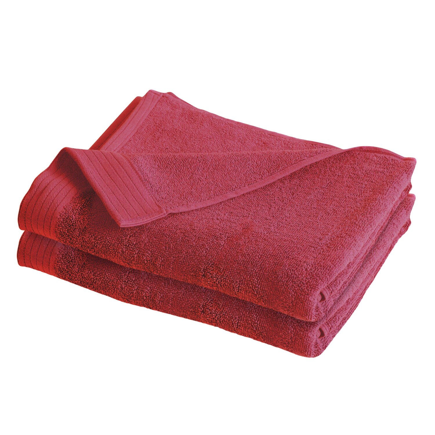 IZOD Everyday Red 4 Pack Bath Towels
