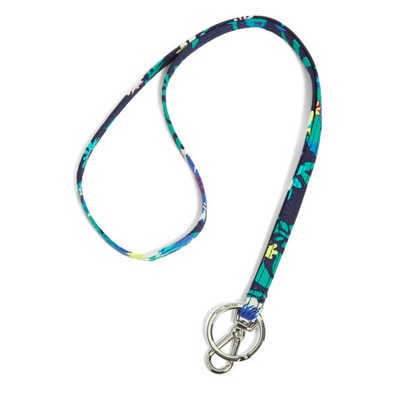 Vera Bradley Iconic Lanyard Moonlight Garden