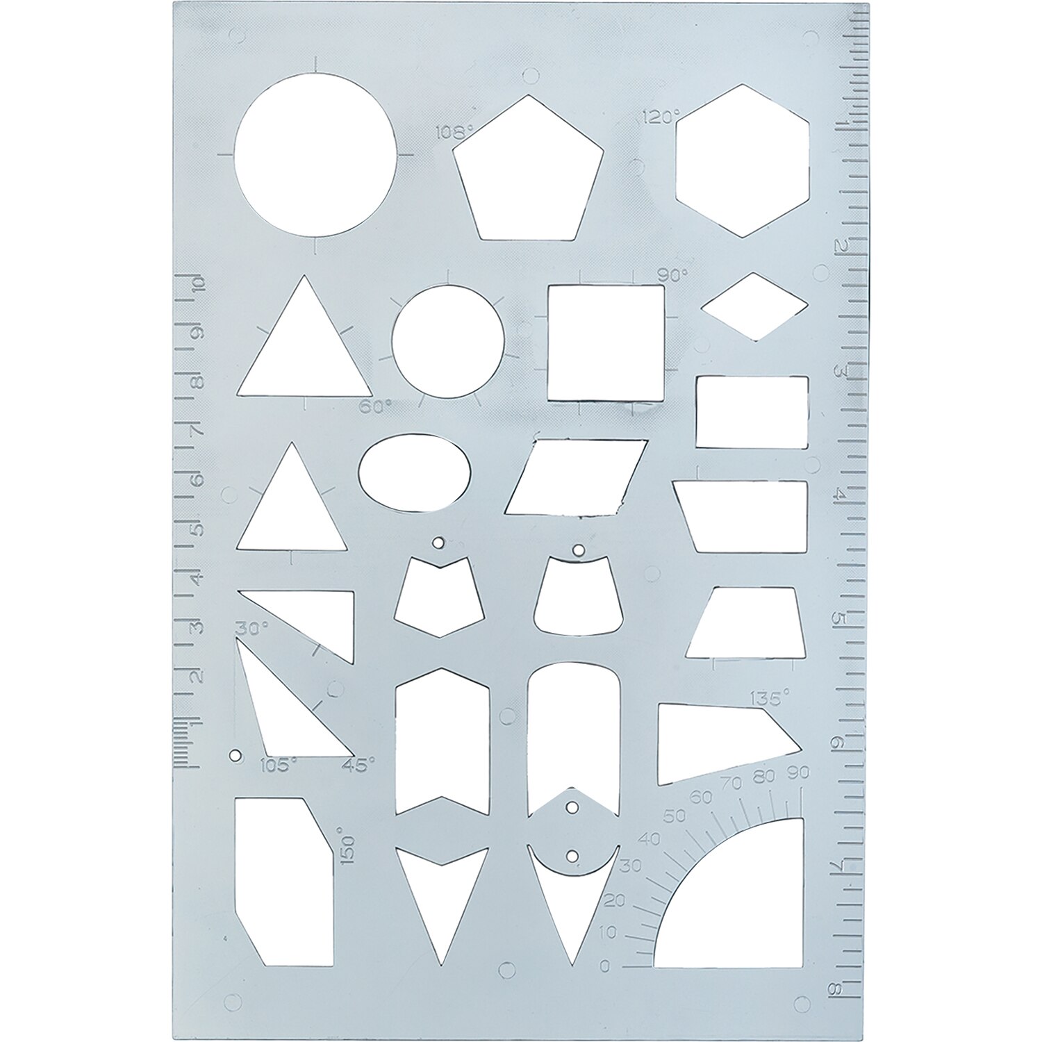 ACME KT-95 WestcottGeometry Template, Gray