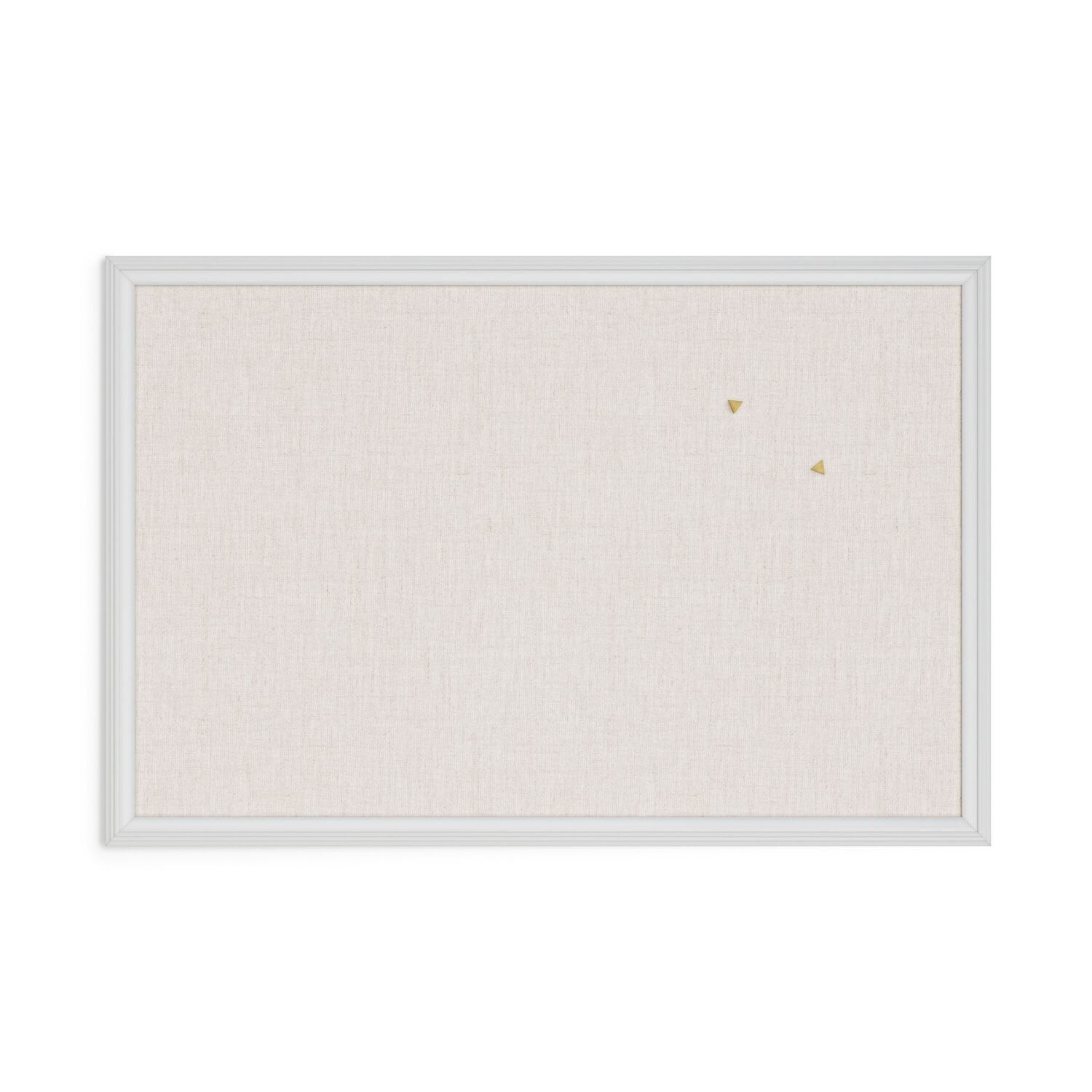 U Brands Linen Bulletin Board, 30" x 20"