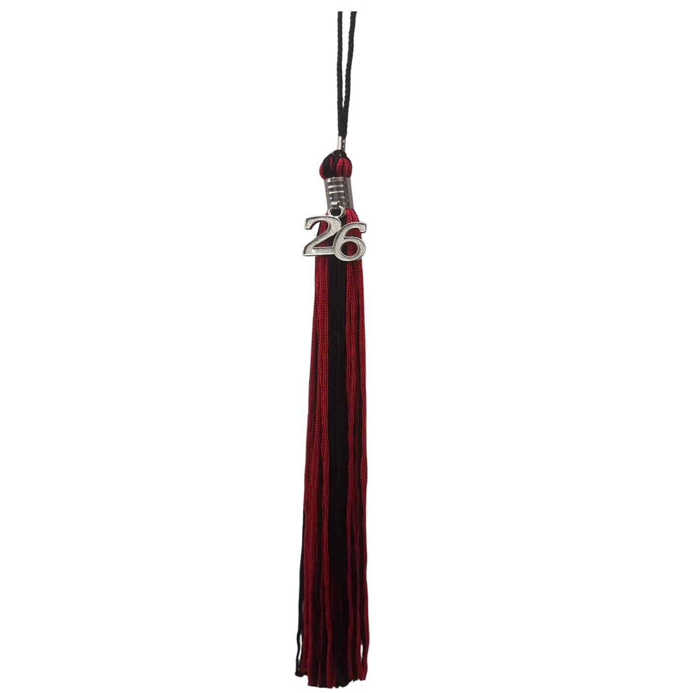 TASSEL: REGULAR.SILVER BANDED. REGULAR