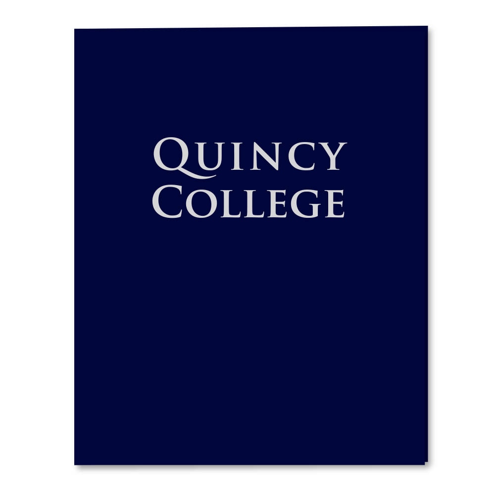Roaring Twin Pocket Laminated Foil Portfolio 11 x 8.56