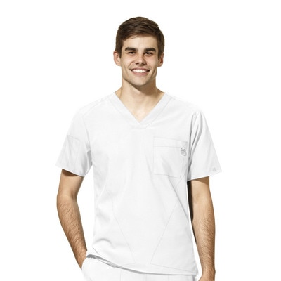 Medical Assisting Men's V-Neck Scrub Top, 6355