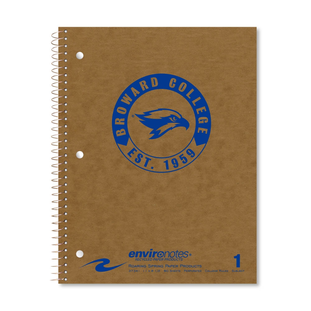 Premium 1 Subject Recycled Notebook, Classic