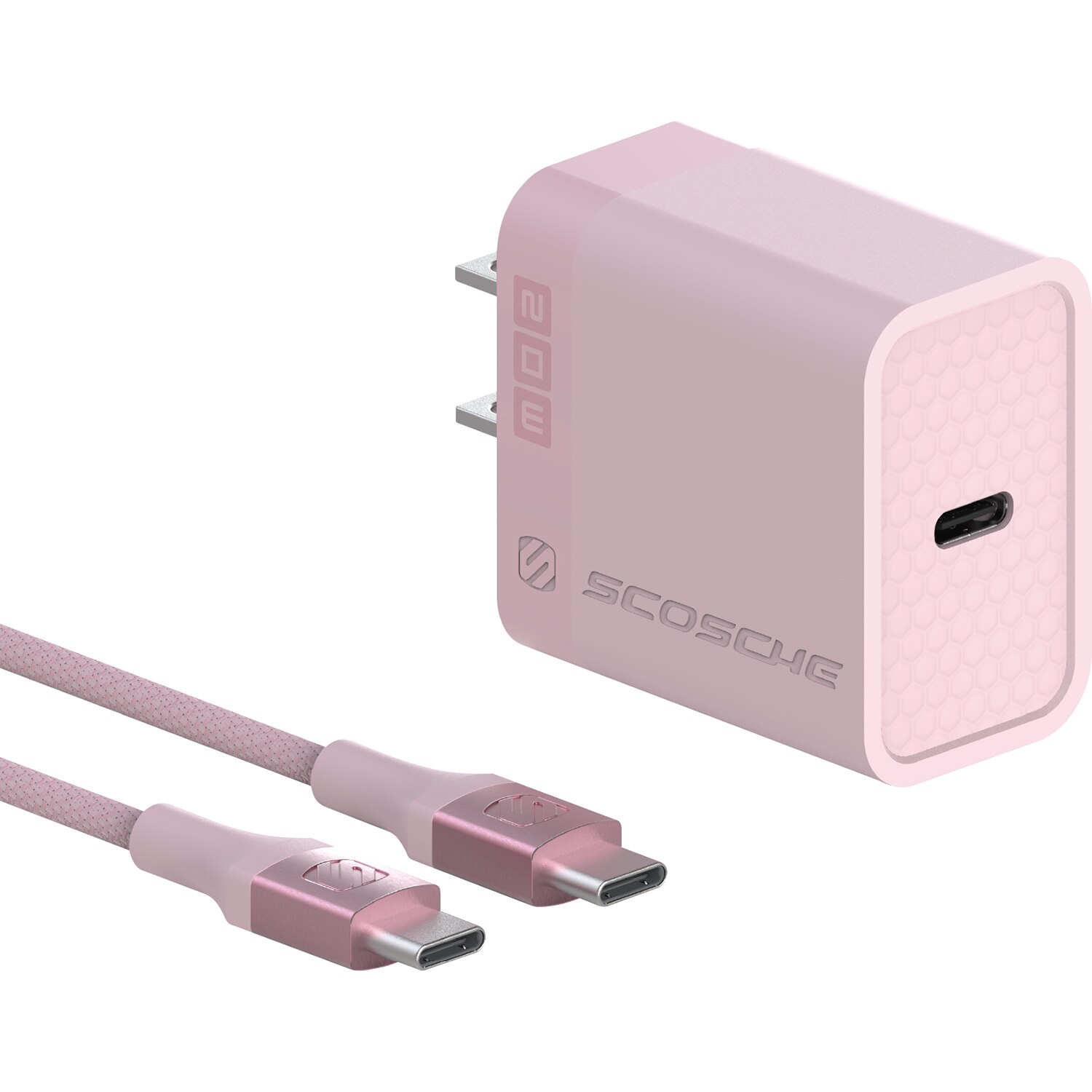 Scosche PowerVolt Strikeline Kit USB Fast Charger & Cable 4ft