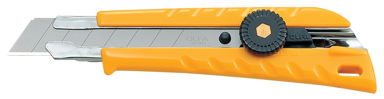 Olfa Heavy-Duty Ratchet-Lock Utility Knife L-1 Cutter