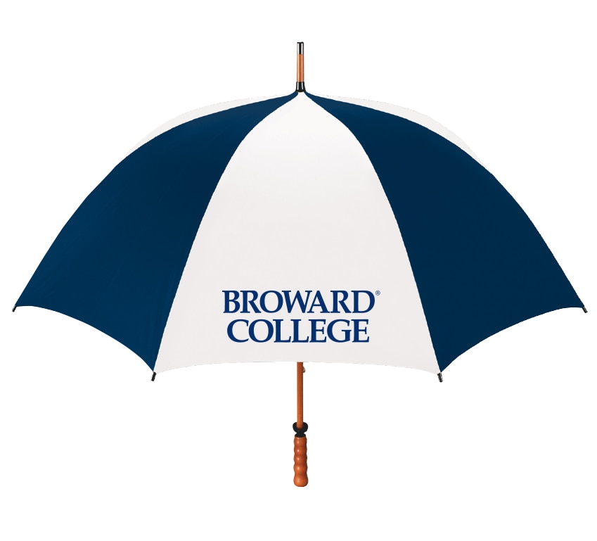 "The Eagle" Sporty Wood Shaft Golf Umbrella 62"