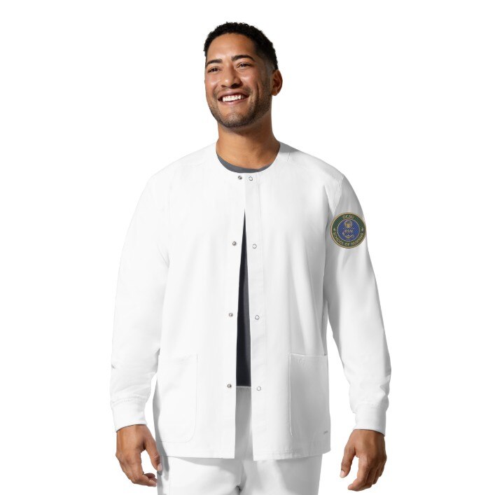 WNT Unisex Warm Up Jacket - White